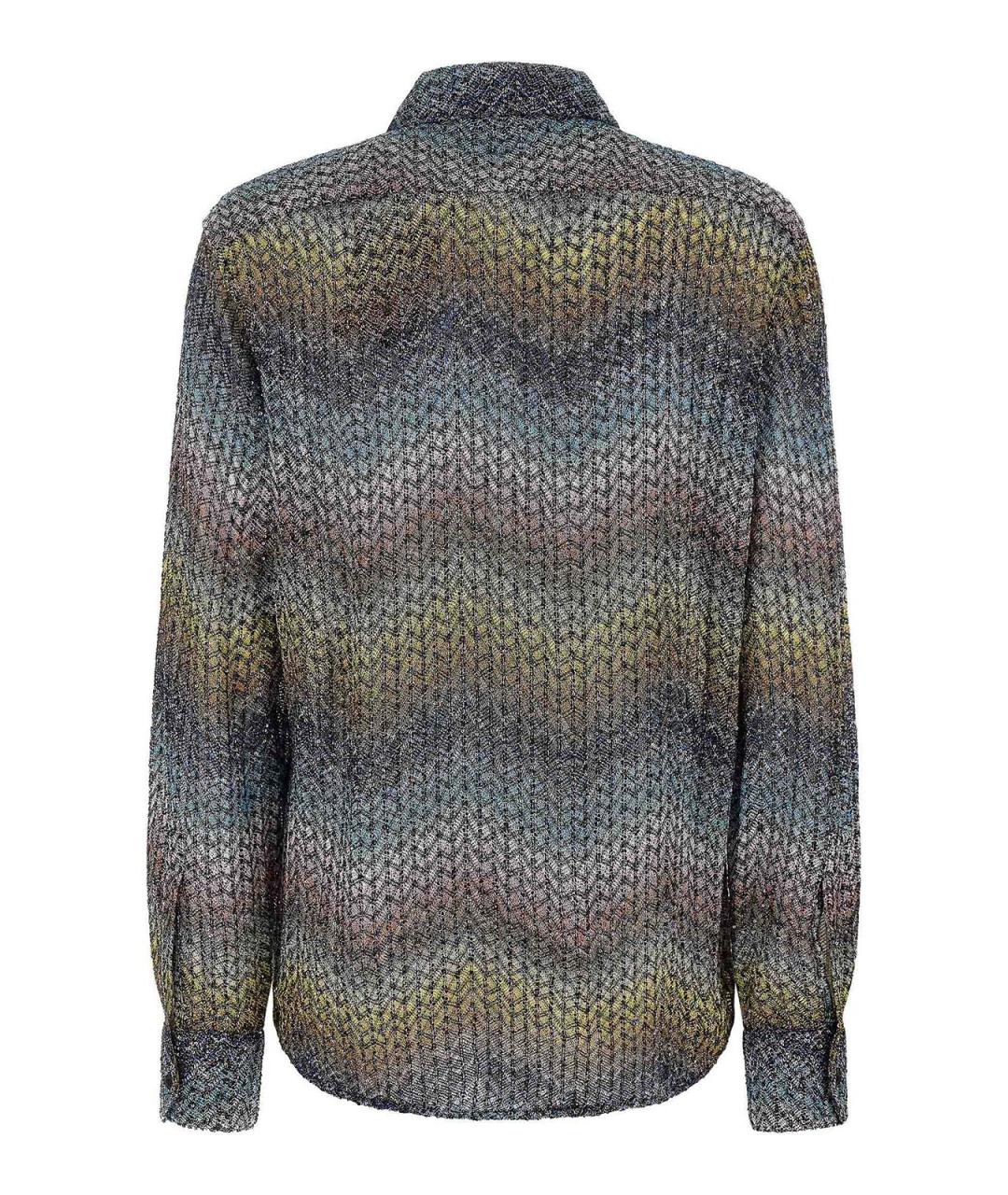 MISSONI Мульти вискозная рубашка, фото 2