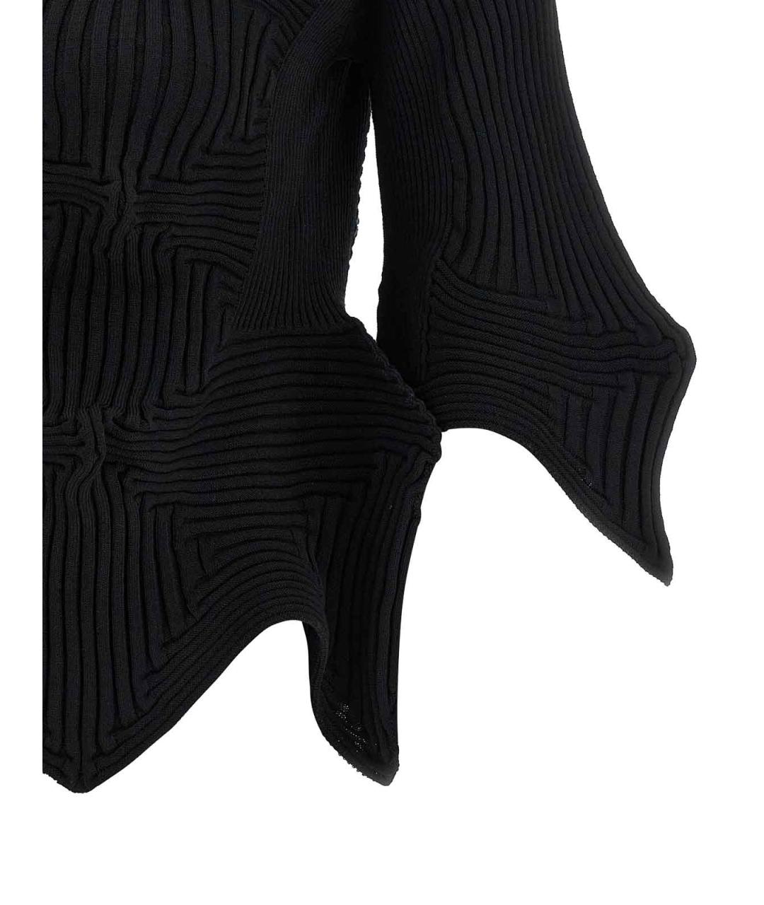 ISSEY MIYAKE Черная полиэстеровая футболка, фото 4