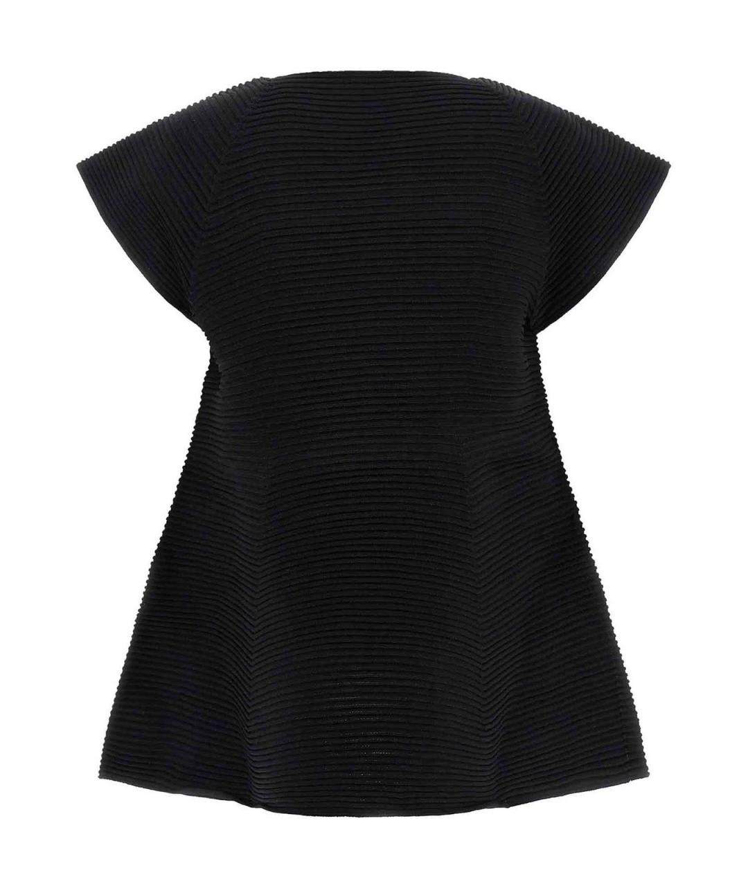 ISSEY MIYAKE Черное полиэстеровое повседневное платье, фото 2