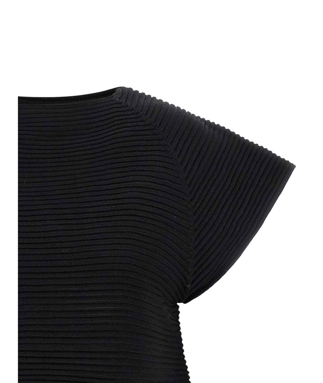 ISSEY MIYAKE Черное полиэстеровое повседневное платье, фото 3