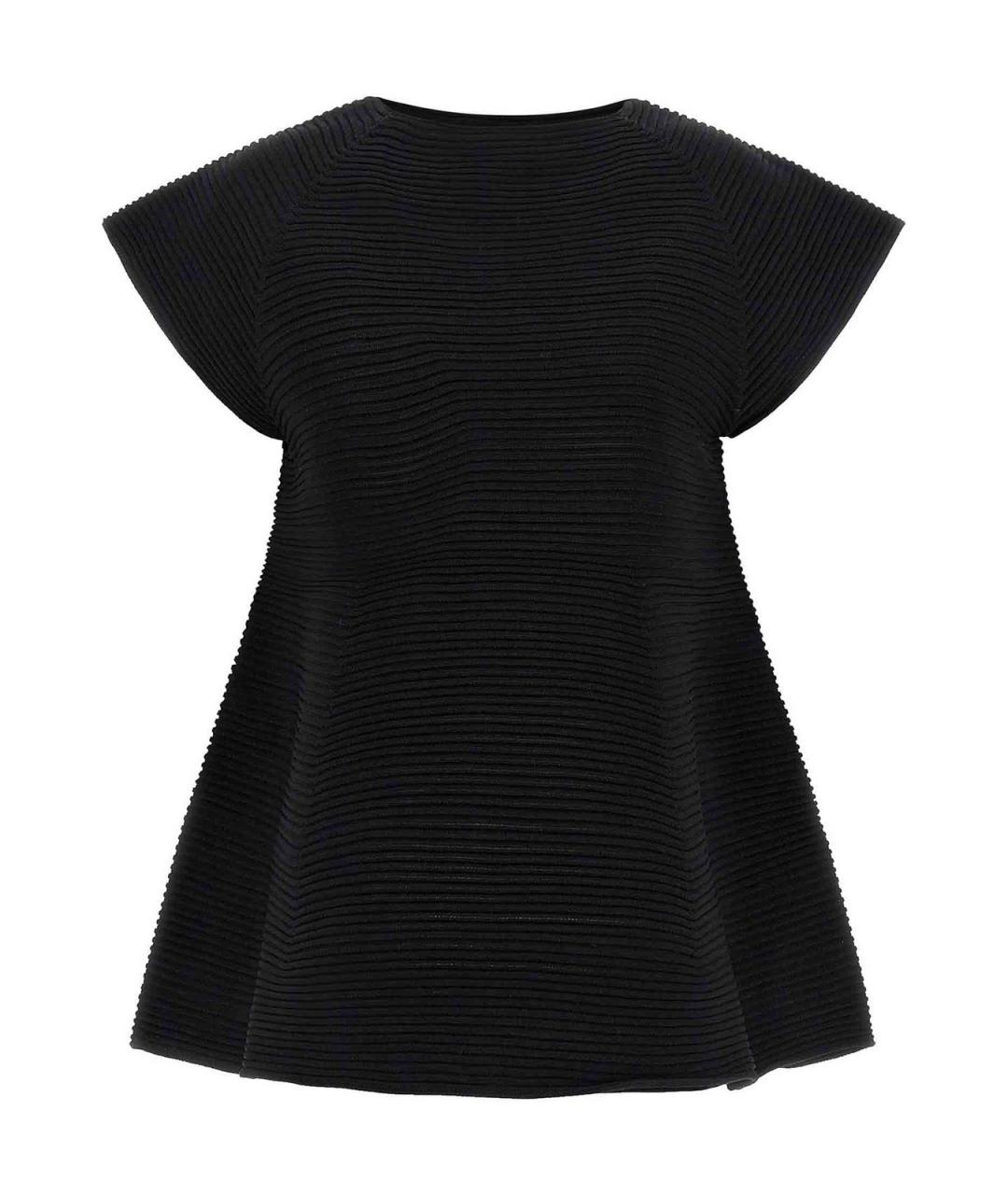 ISSEY MIYAKE Черное полиэстеровое повседневное платье, фото 1