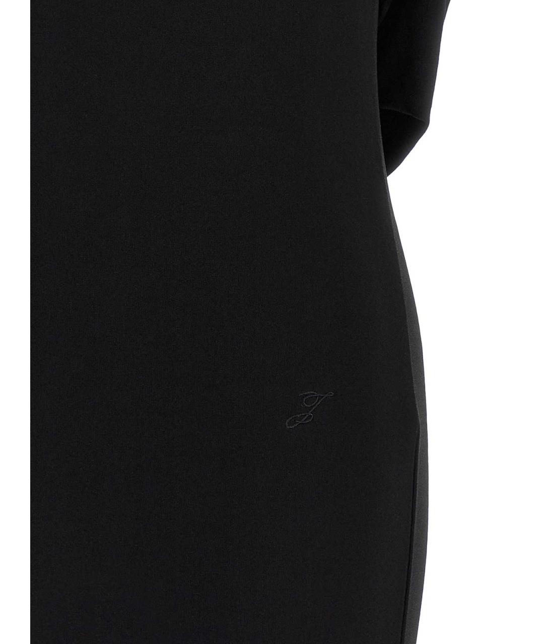 JACQUEMUS Черное вискозное повседневное платье, фото 4