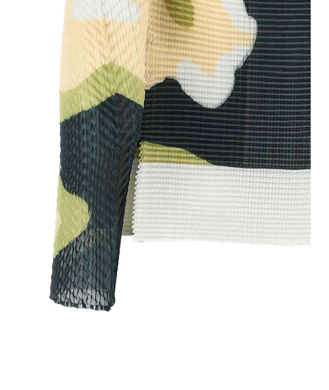 ISSEY MIYAKE Мульти полиэстеровый кардиган, фото 4