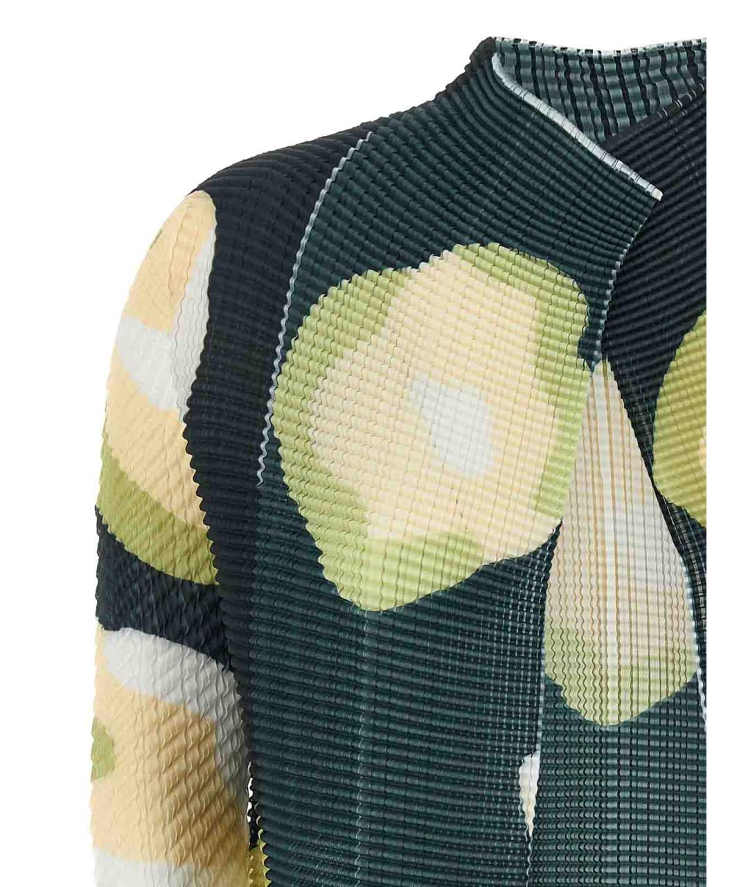 ISSEY MIYAKE Мульти полиэстеровый кардиган, фото 3