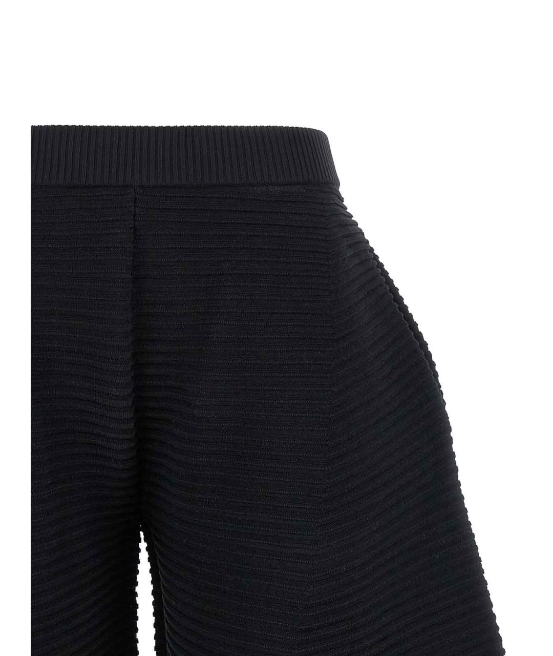 ISSEY MIYAKE Черные полиэстеровые брюки широкие, фото 3