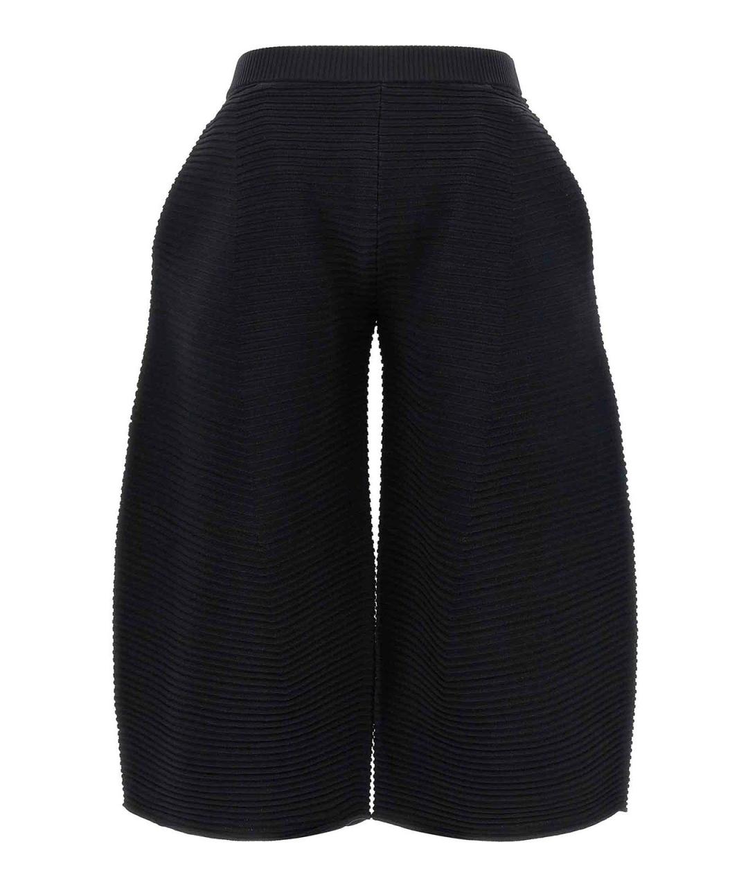 ISSEY MIYAKE Черные полиэстеровые брюки широкие, фото 2