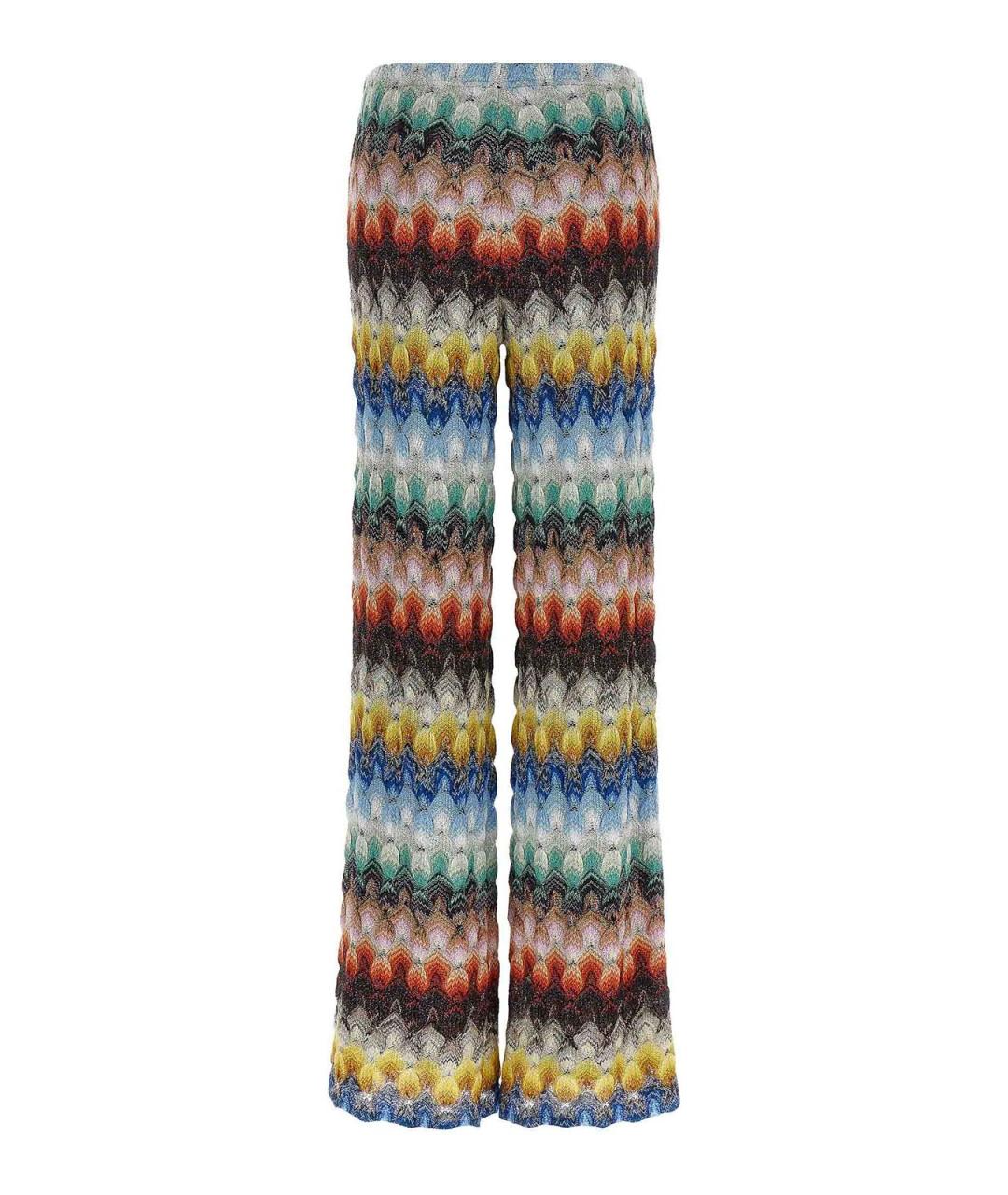 MISSONI Мульти вискозные прямые брюки, фото 2
