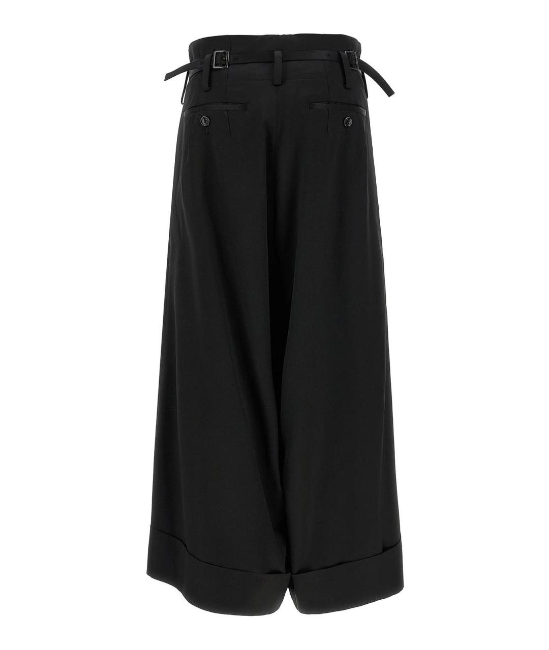 JUNYA WATANABE Черные шерстяные брюки широкие, фото 2