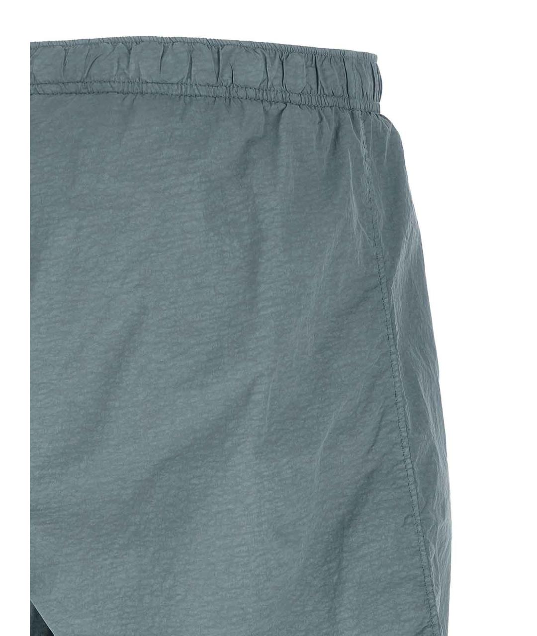 CP COMPANY Голубые полиамидовые шорты, фото 4