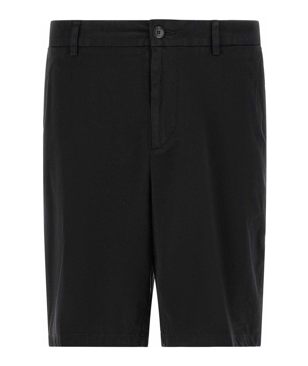 HUGO BOSS Черные хлопковые шорты, фото 1