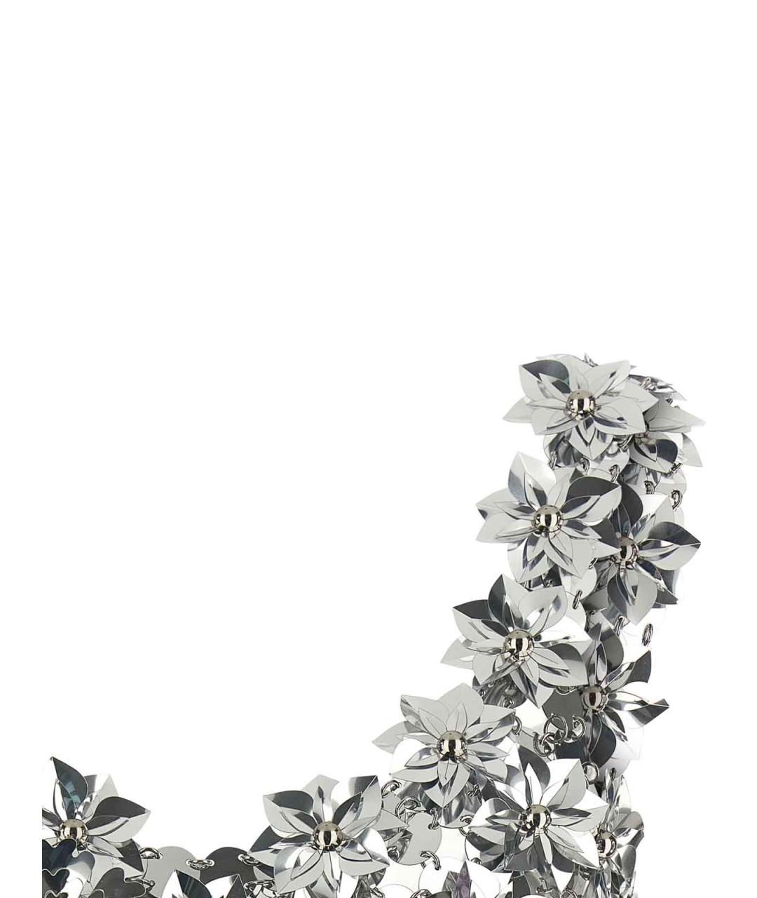 PACO RABANNE Серебряная майка, фото 3