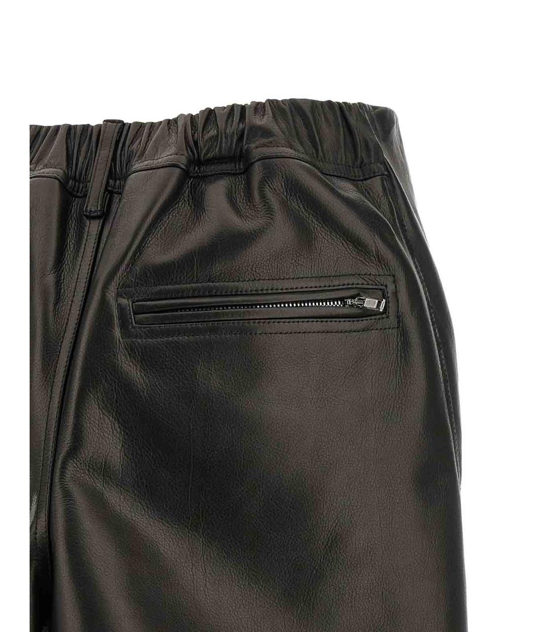 RICK OWENS Черная юбка мини, фото 4