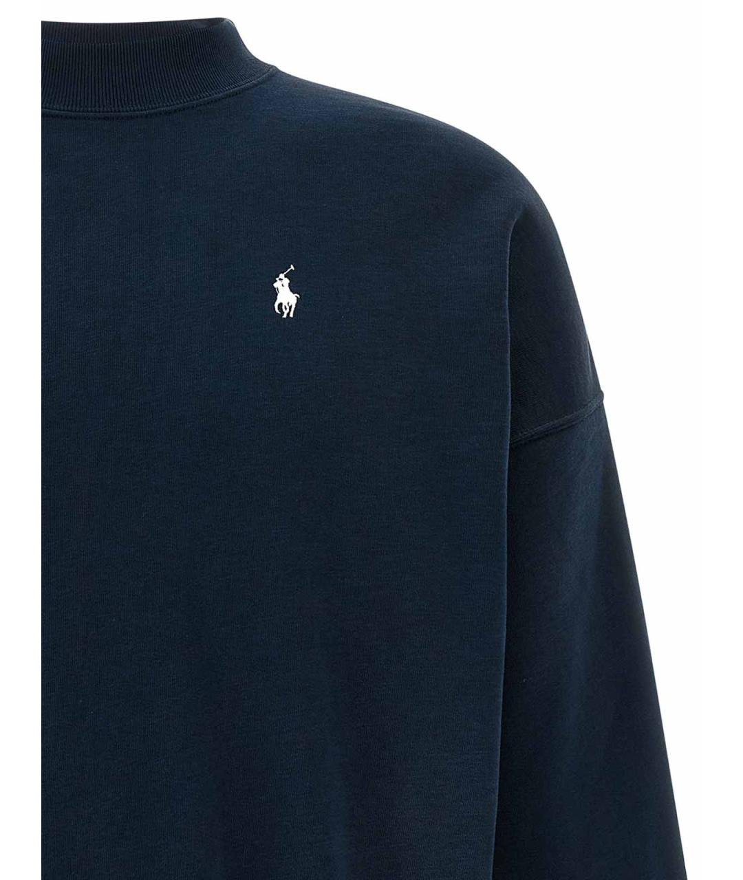 POLO RALPH LAUREN Синий хлопковый джемпер / свитер, фото 3