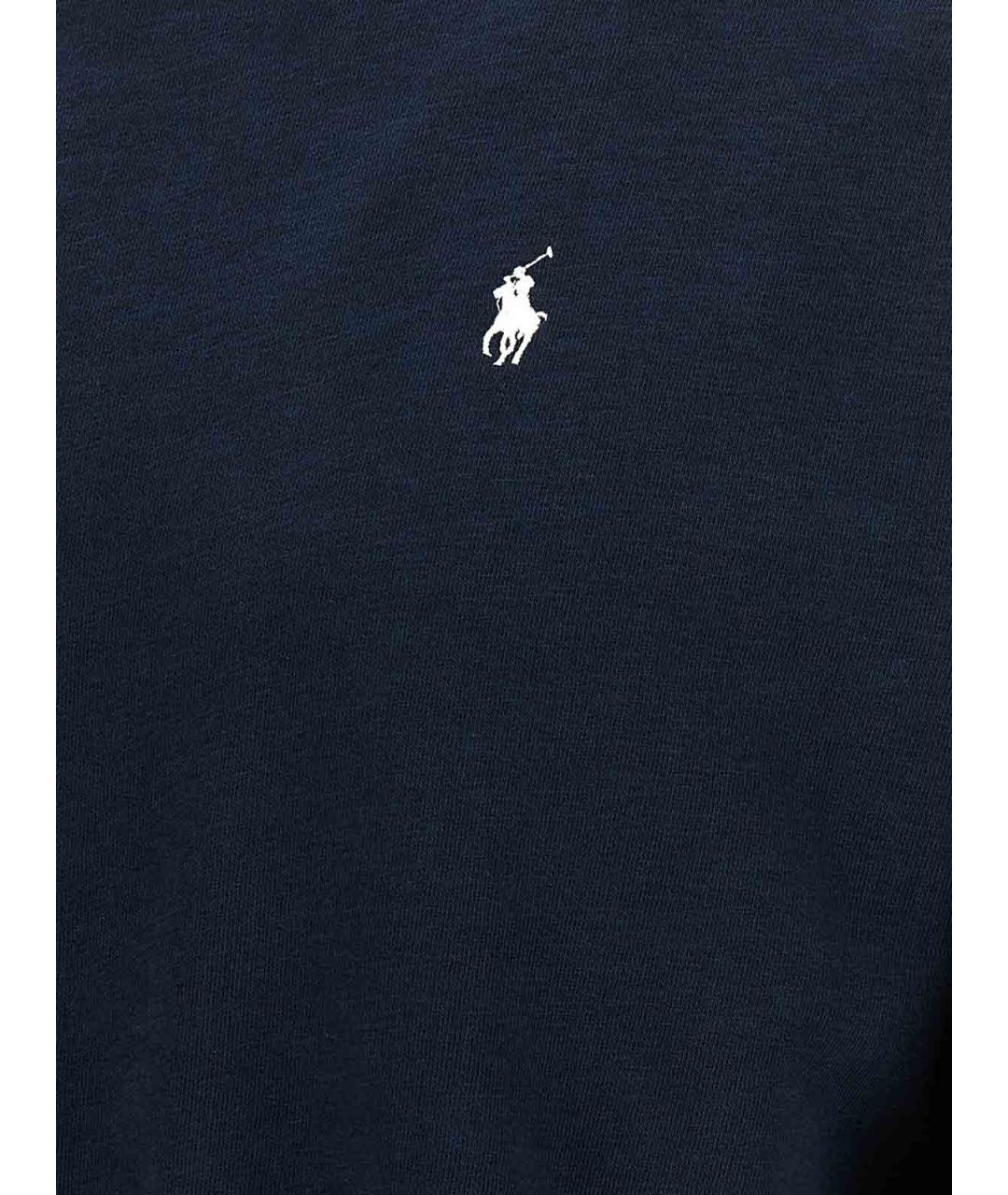 POLO RALPH LAUREN Синий хлопковый джемпер / свитер, фото 4