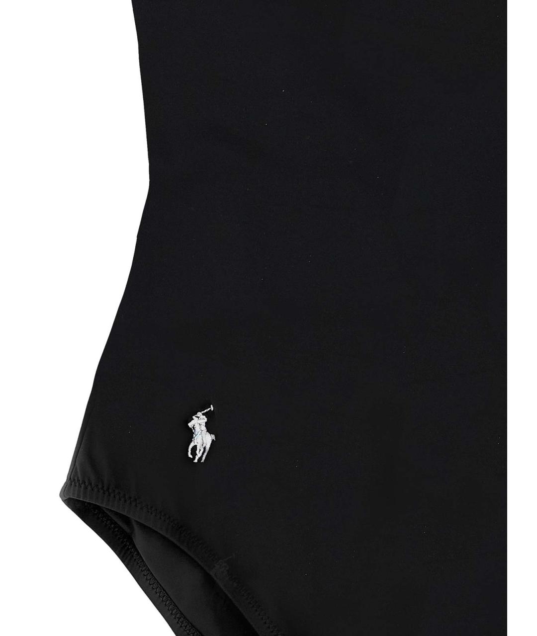 POLO RALPH LAUREN Черный полиамидовый купальник, фото 3