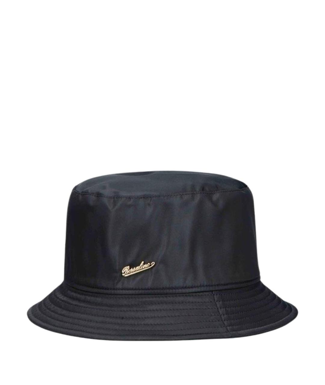BORSALINO Антрацитовая синтетическая панама, фото 1