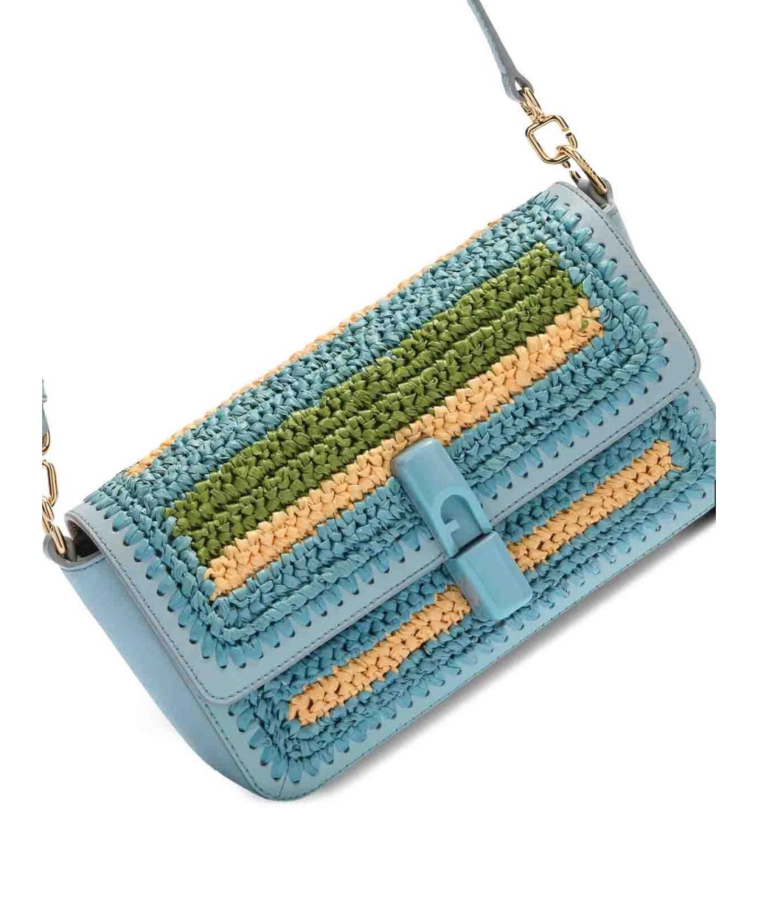 FURLA Мульти плетеная сумка через плечо, фото 5