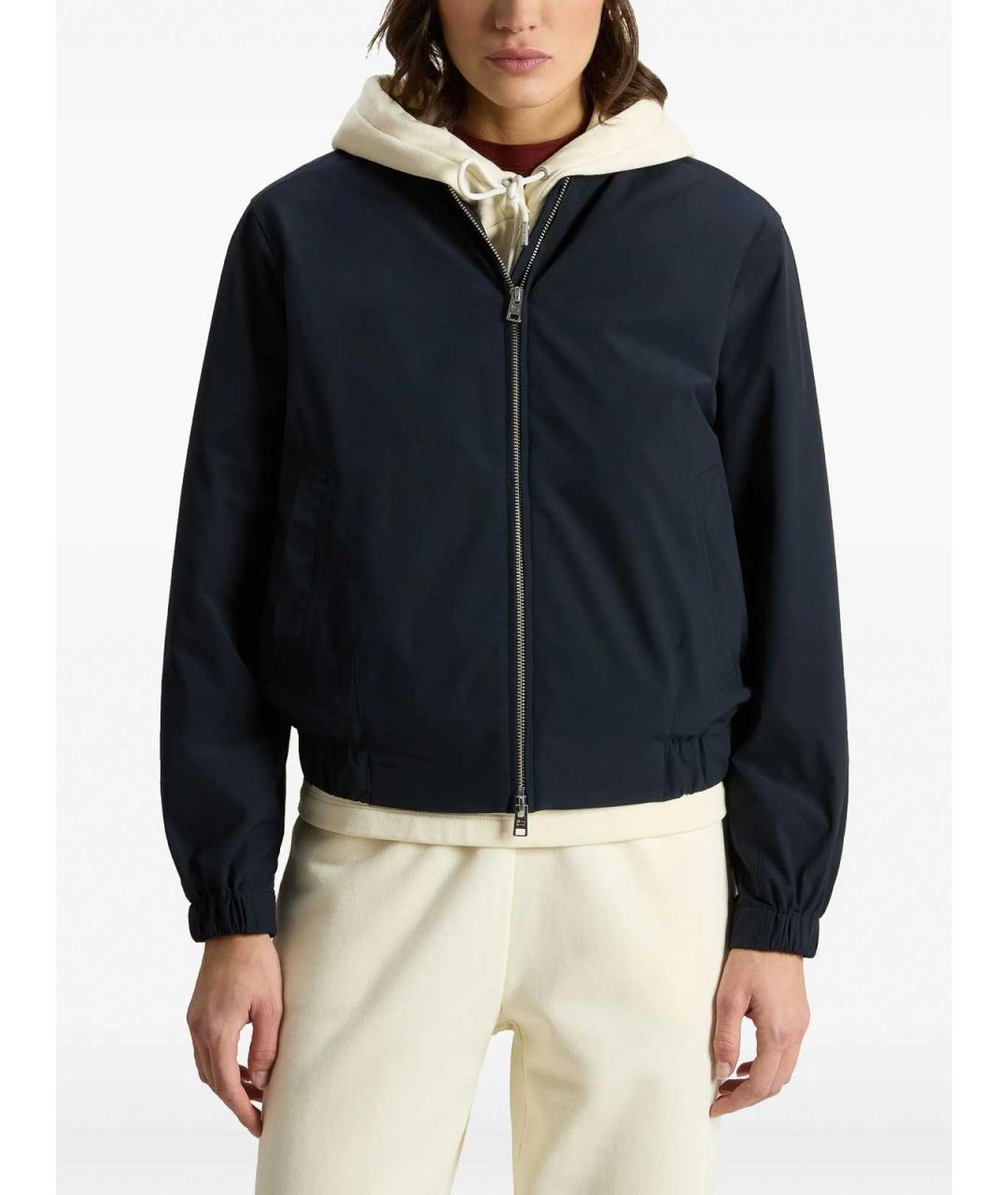 WOOLRICH Синяя полиэстеровая куртка, фото 3