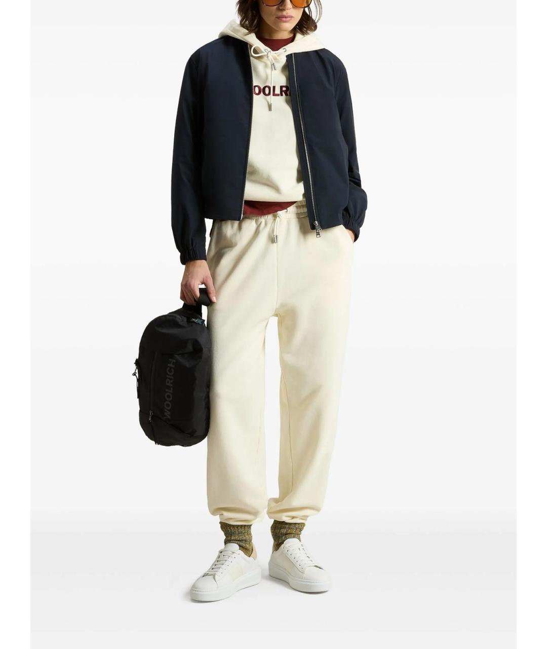 WOOLRICH Синяя полиэстеровая куртка, фото 2