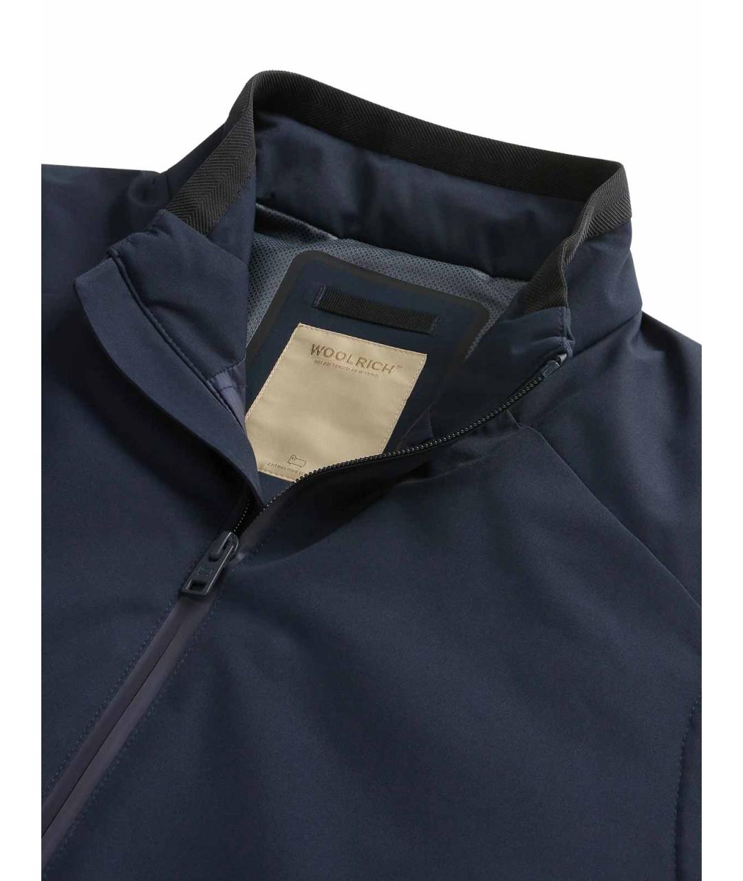 WOOLRICH Синяя полиэстеровая жилетка, фото 6