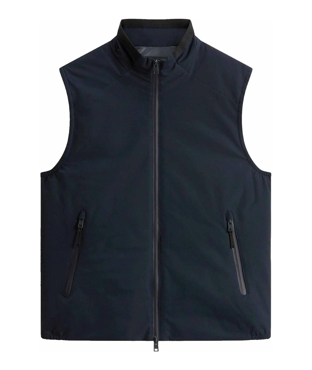 WOOLRICH Синяя полиэстеровая жилетка, фото 1