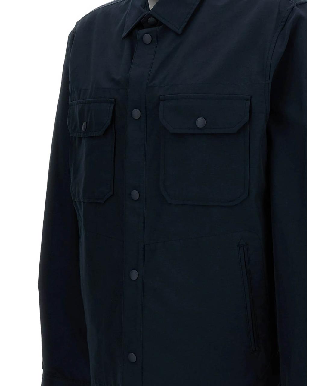 WOOLRICH Синяя хлопковая куртка, фото 3