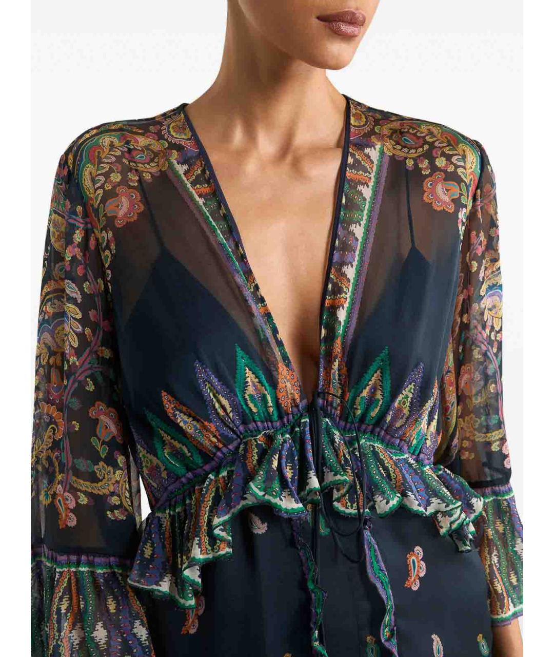 ETRO Мульти повседневное платье, фото 4