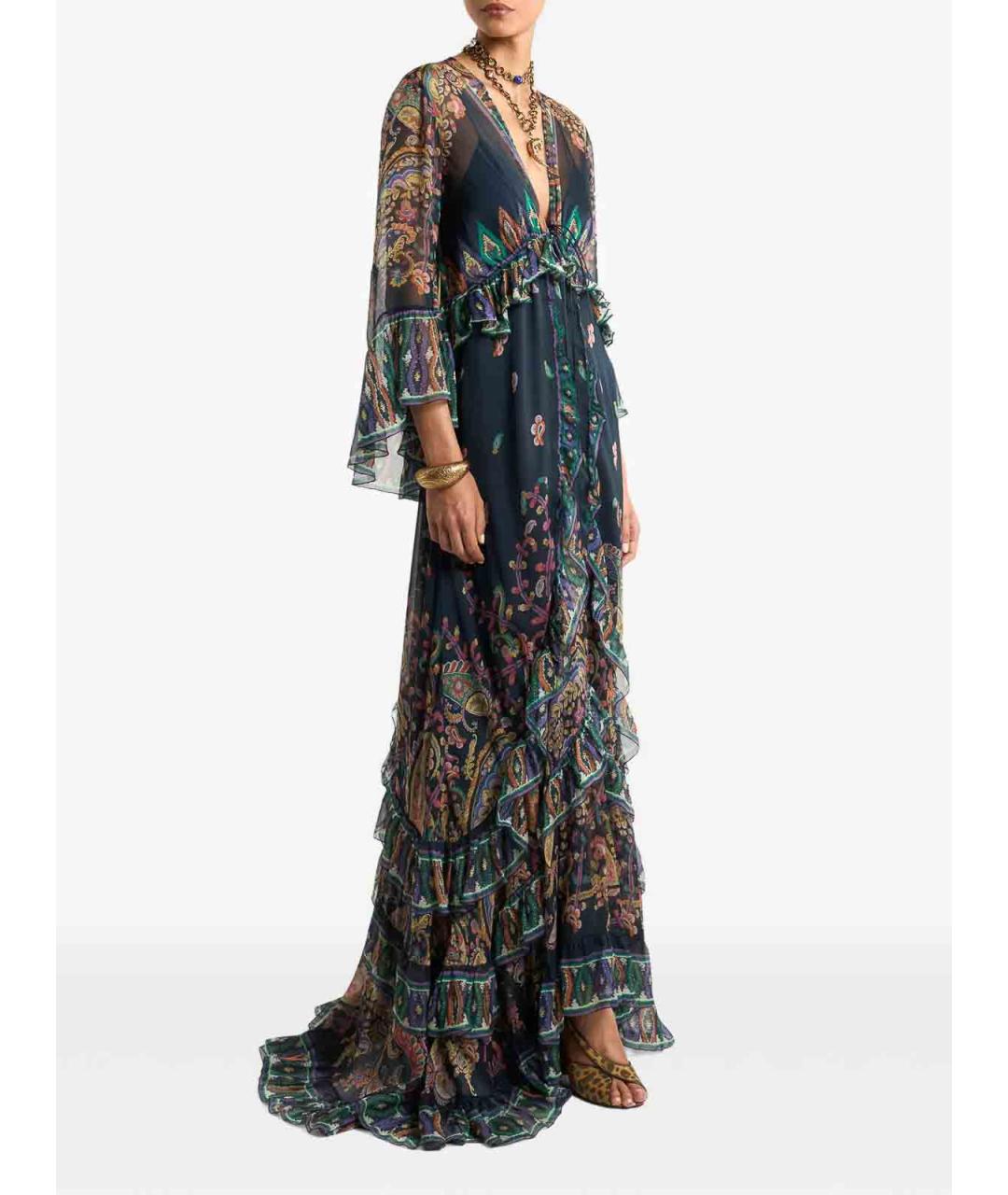 ETRO Мульти повседневное платье, фото 2