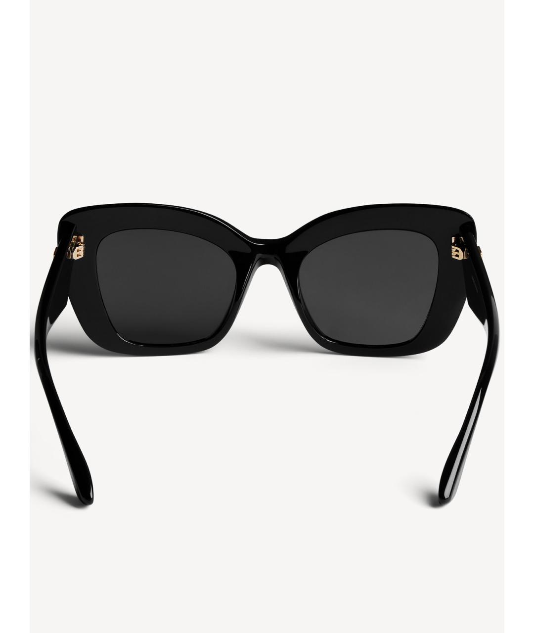 BALENCIAGA Черные пластиковые солнцезащитные очки, фото 2