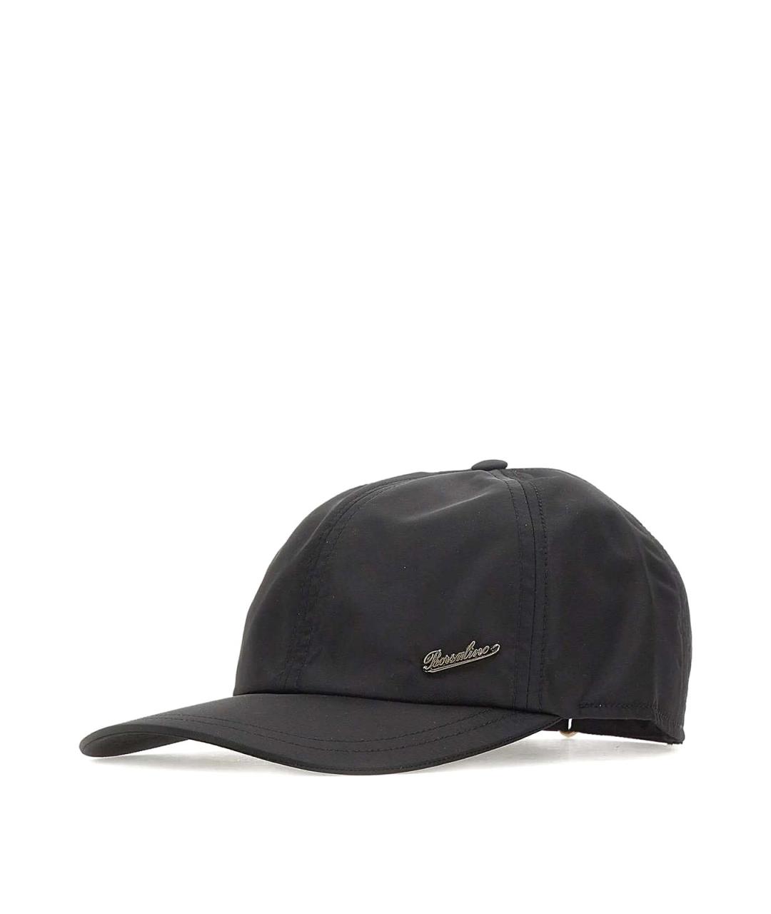 BORSALINO Черная кепка, фото 1