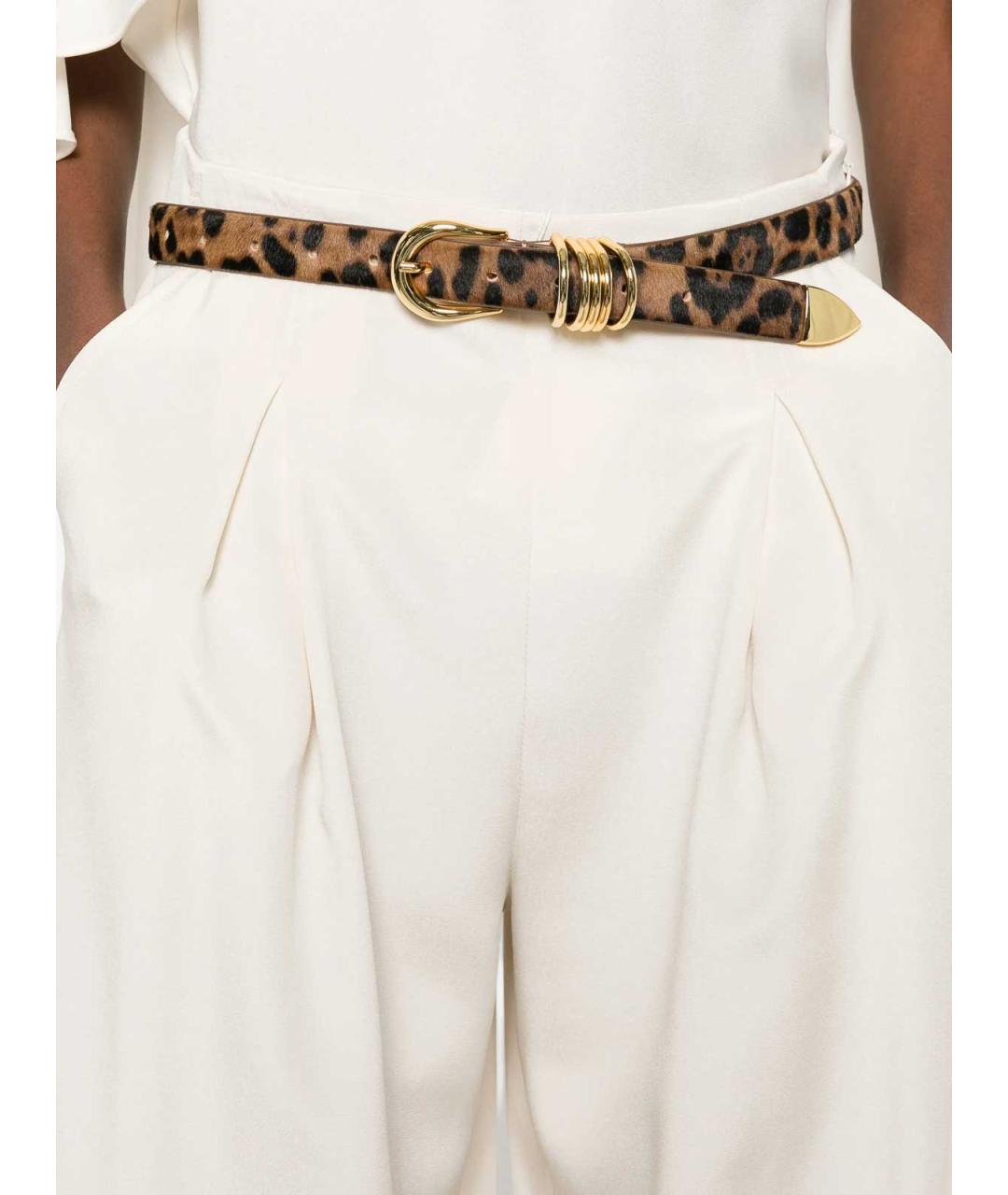 MAX MARA Белые брюки широкие, фото 5
