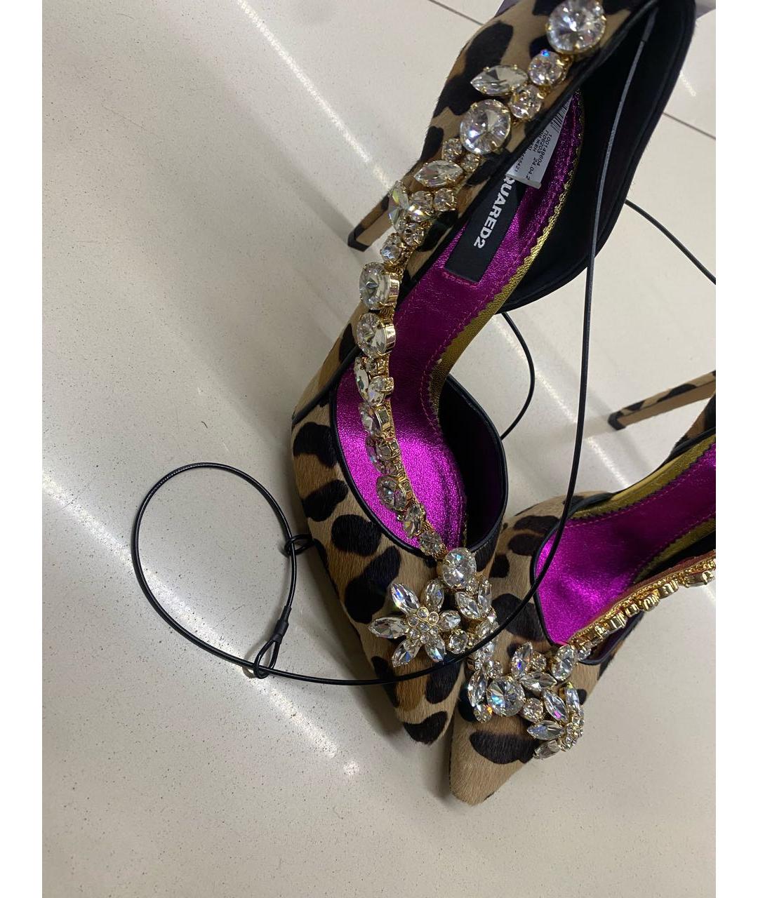 DSQUARED2 Мульти босоножки, фото 4