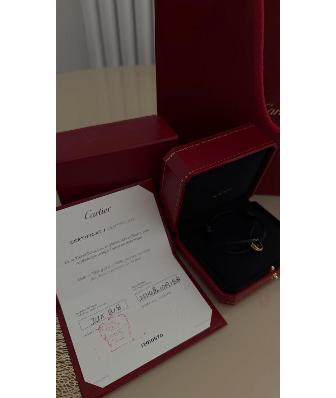 CARTIER Золотой браслет из желтого золота, фото 3