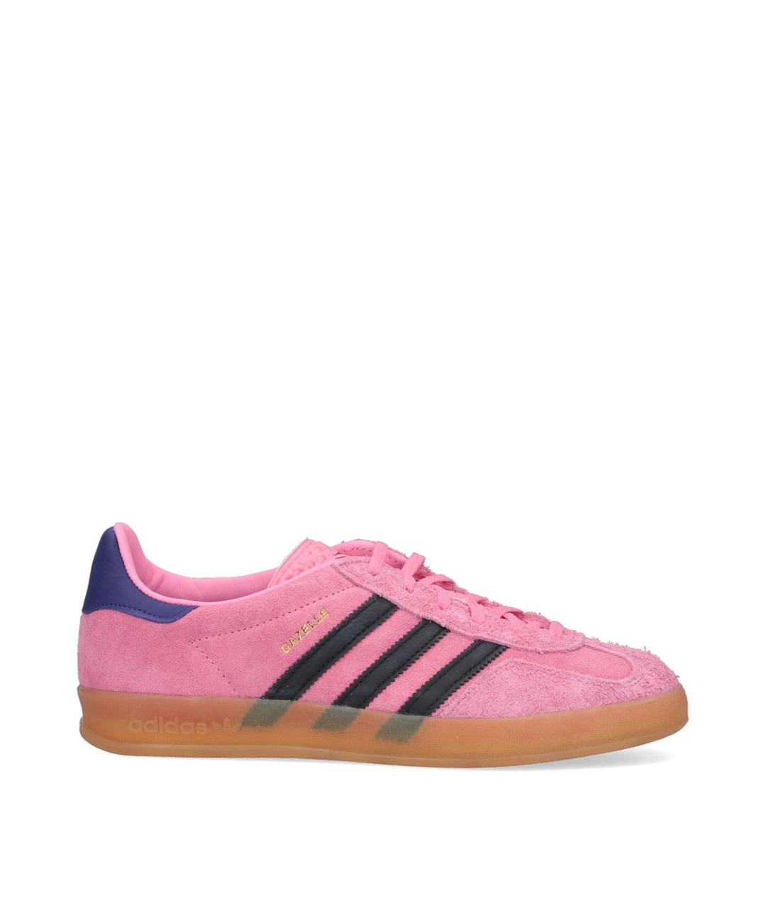 ADIDAS Розовые замшевые кеды, фото 1