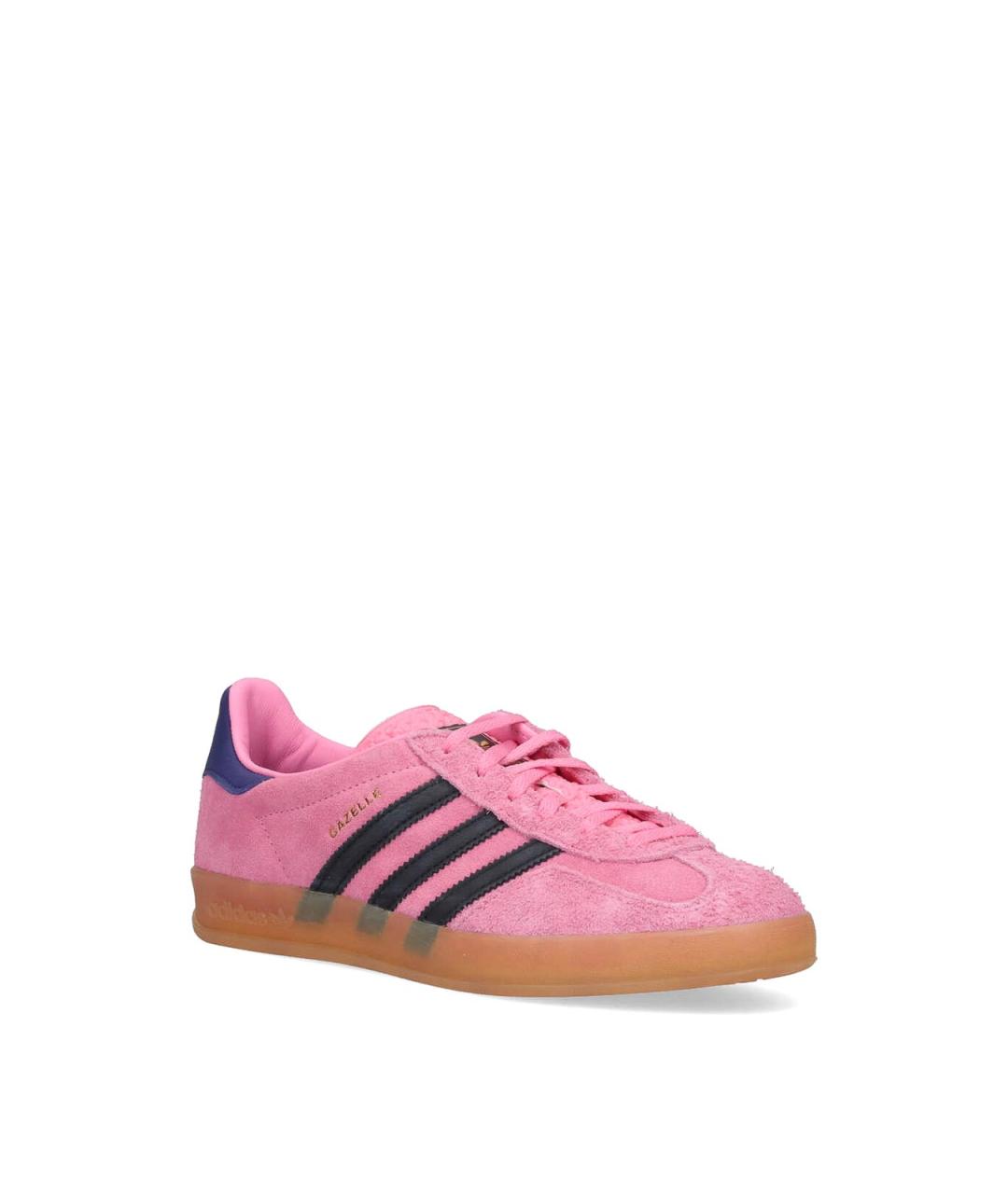 ADIDAS Розовые замшевые кеды, фото 2