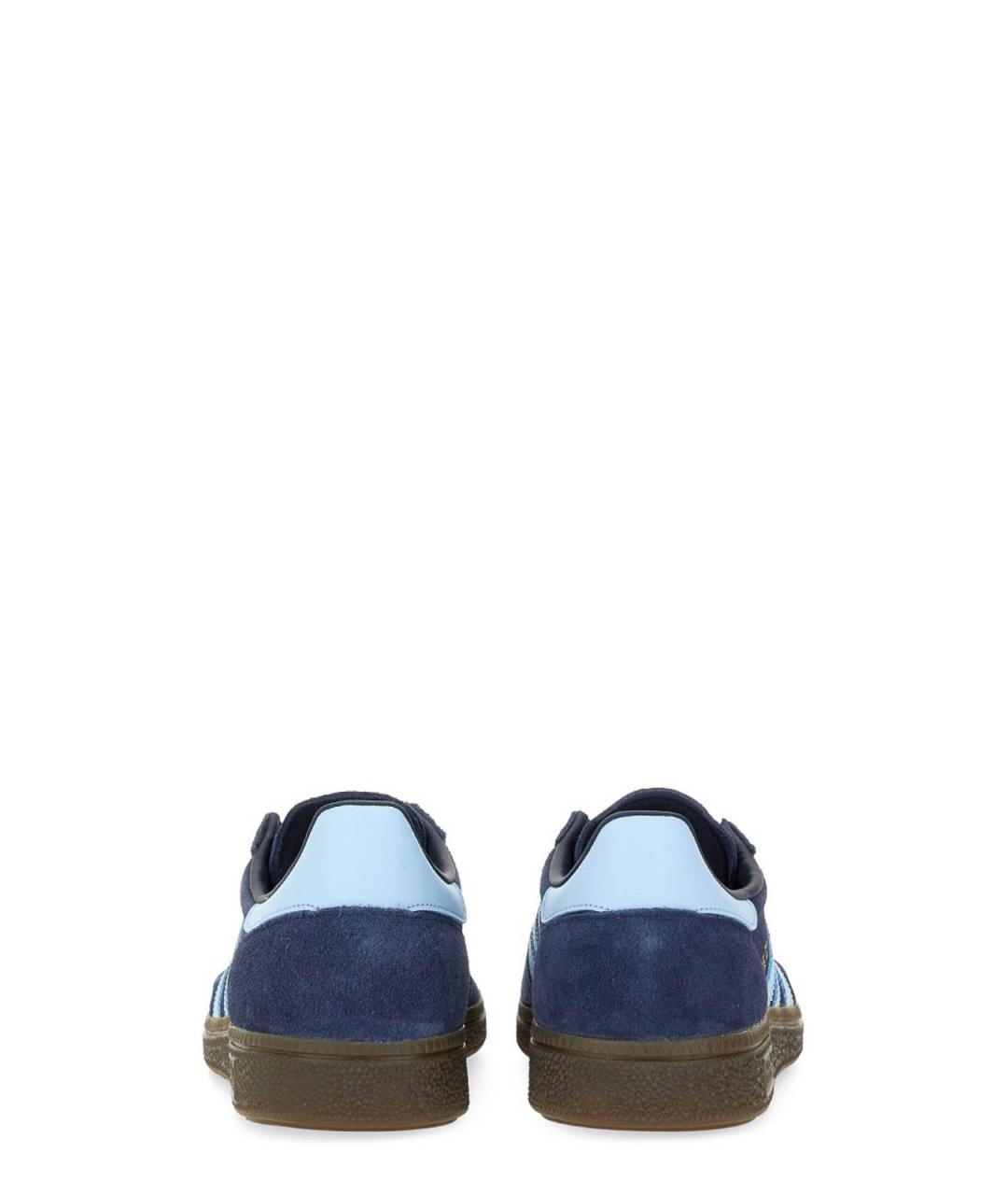 ADIDAS Синие кожаные кеды, фото 4