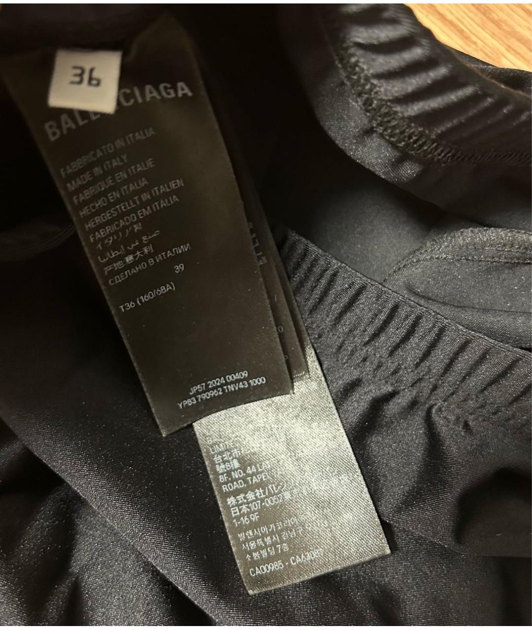 BALENCIAGA Черные ботфорты, фото 6
