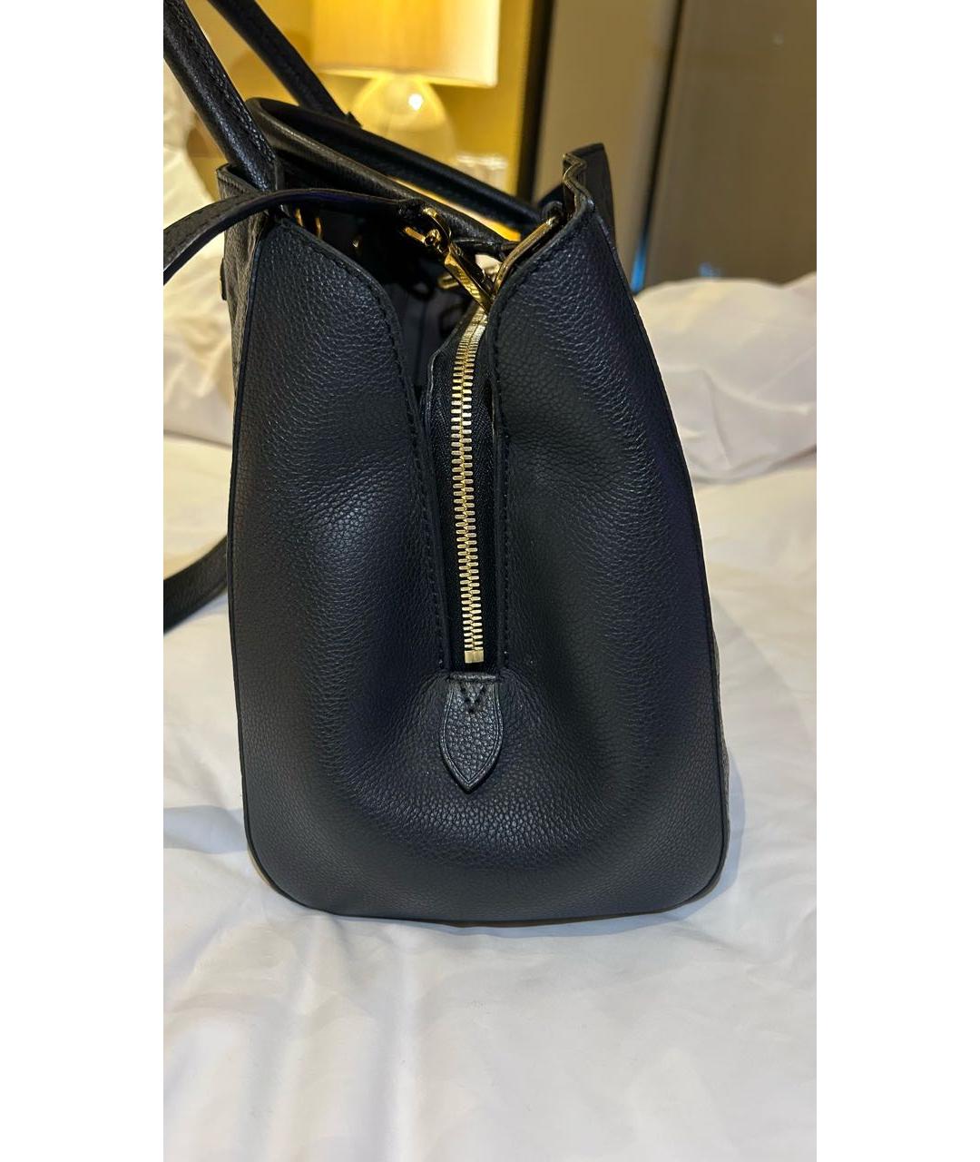 LOUIS VUITTON Темно-синяя сумка с короткими ручками, фото 2