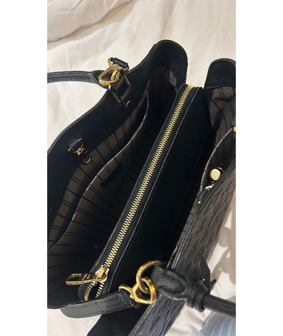LOUIS VUITTON Темно-синяя сумка с короткими ручками, фото 4