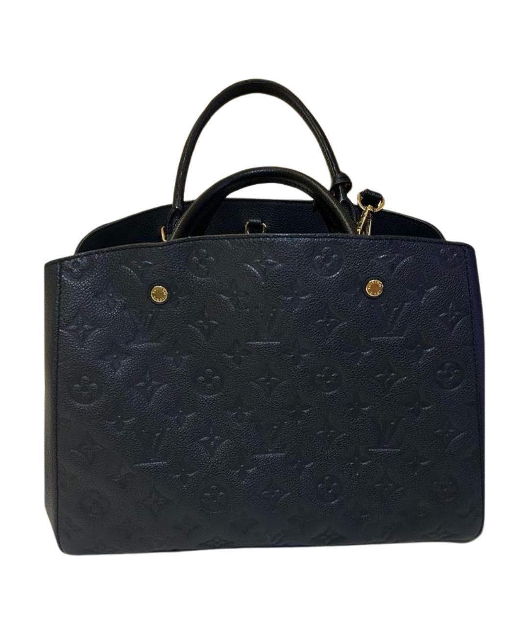 LOUIS VUITTON Темно-синяя сумка с короткими ручками, фото 1