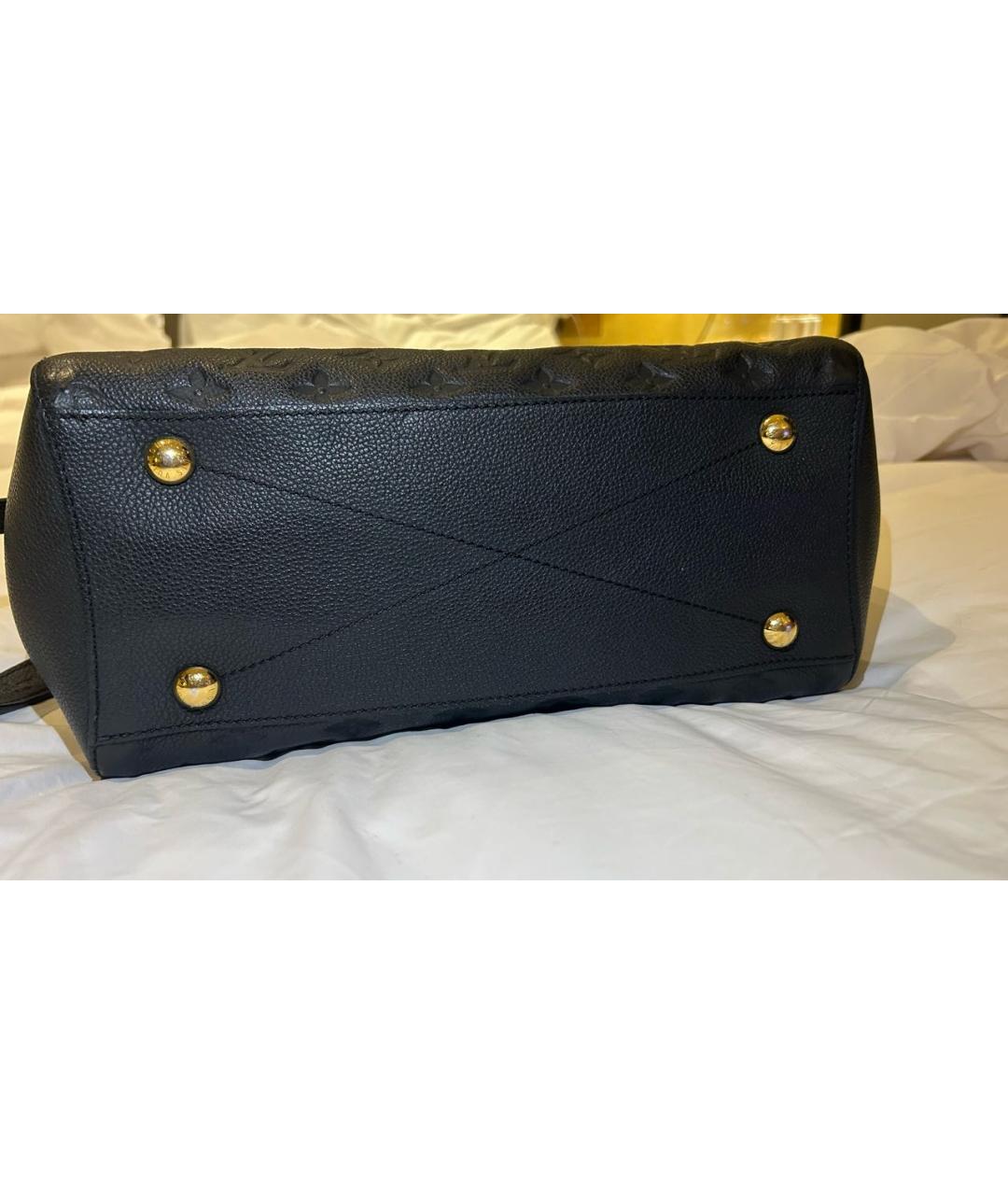 LOUIS VUITTON Темно-синяя сумка с короткими ручками, фото 7