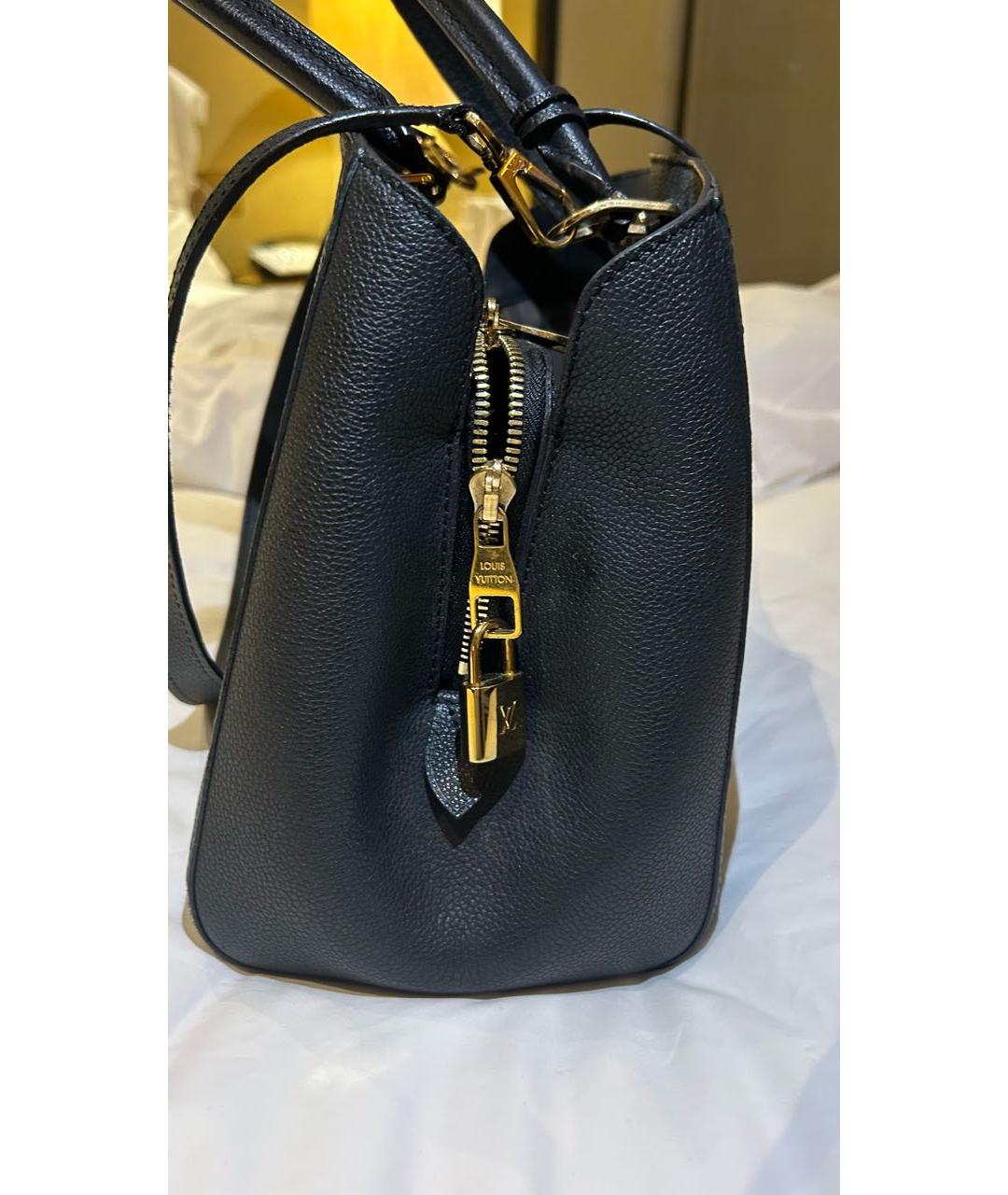 LOUIS VUITTON Темно-синяя сумка с короткими ручками, фото 8