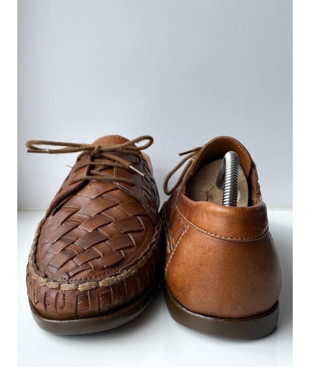 BALLY Коричневые кожаные лоферы, фото 5