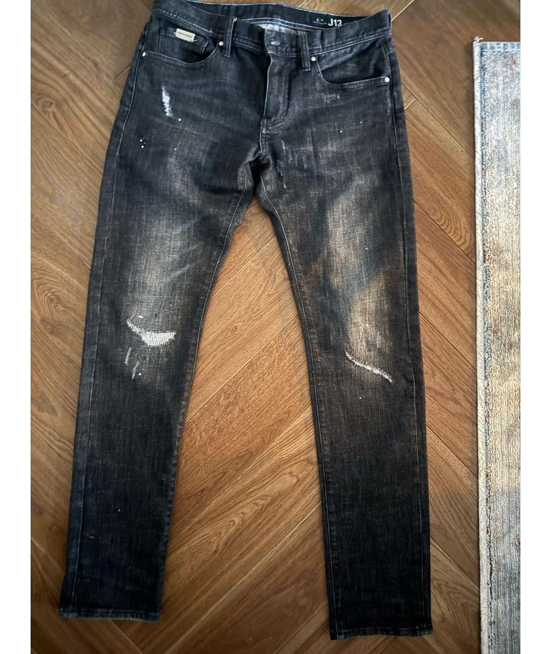 ARMANI EXCHANGE Черные джинсы скинни, фото 5