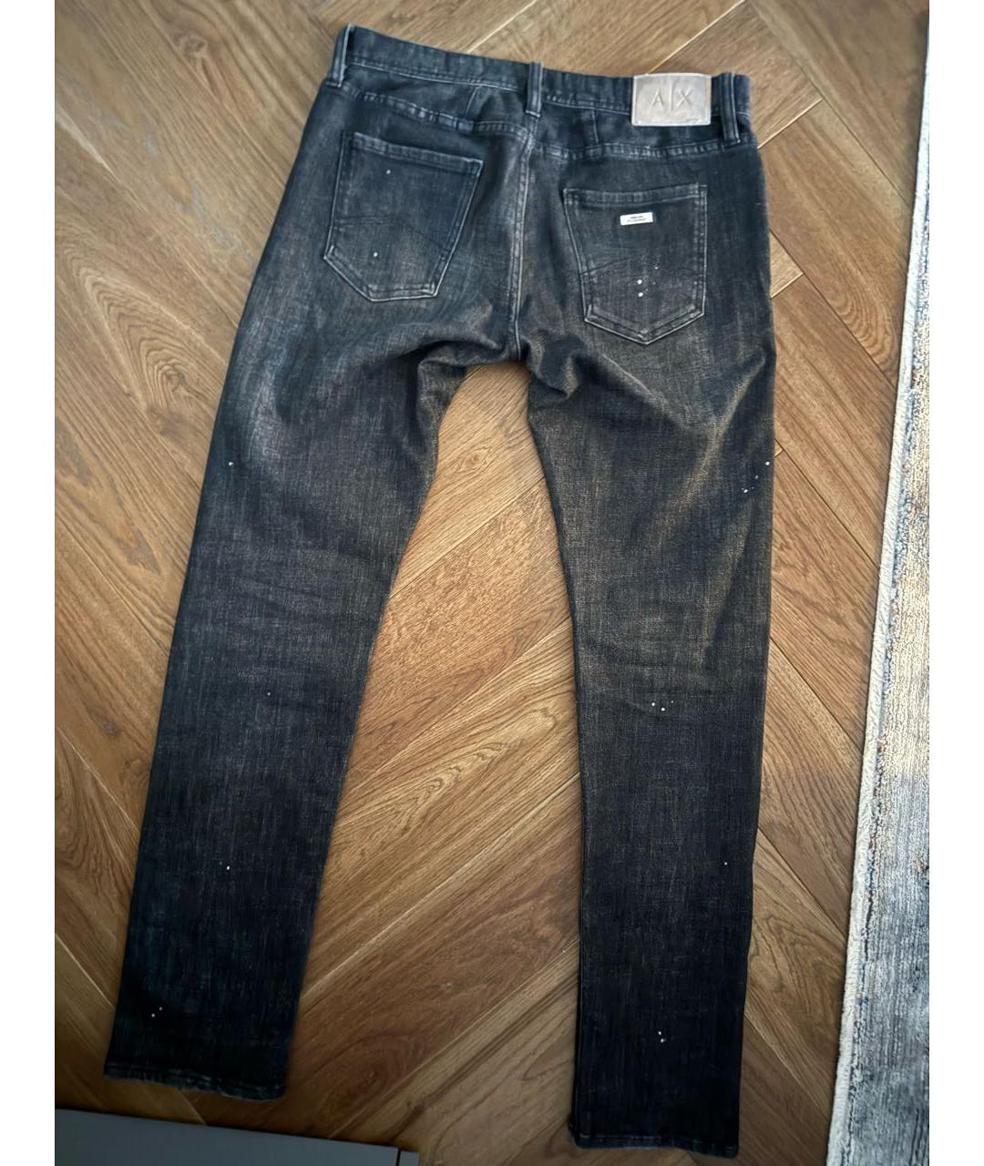 ARMANI EXCHANGE Черные джинсы скинни, фото 2
