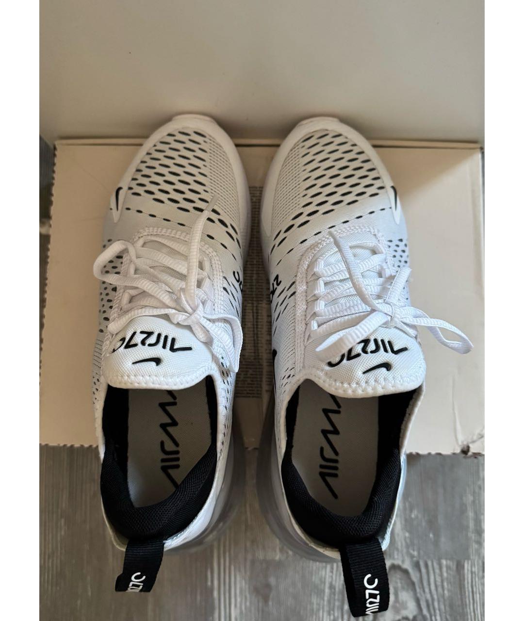 NIKE Белые текстильные кроссовки, фото 3