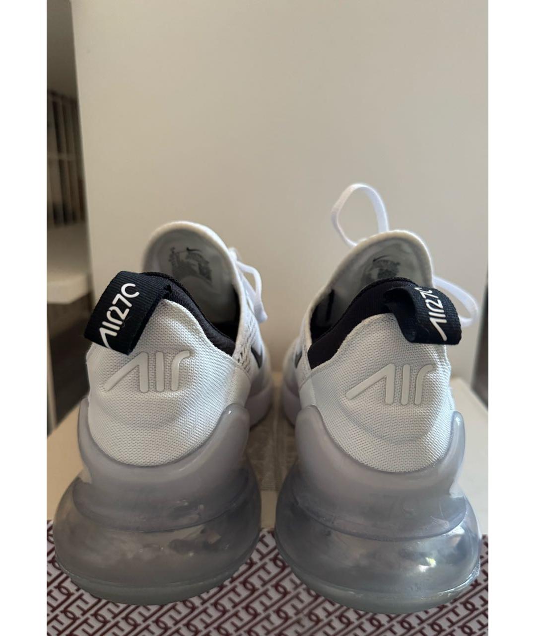NIKE Белые текстильные кроссовки, фото 4
