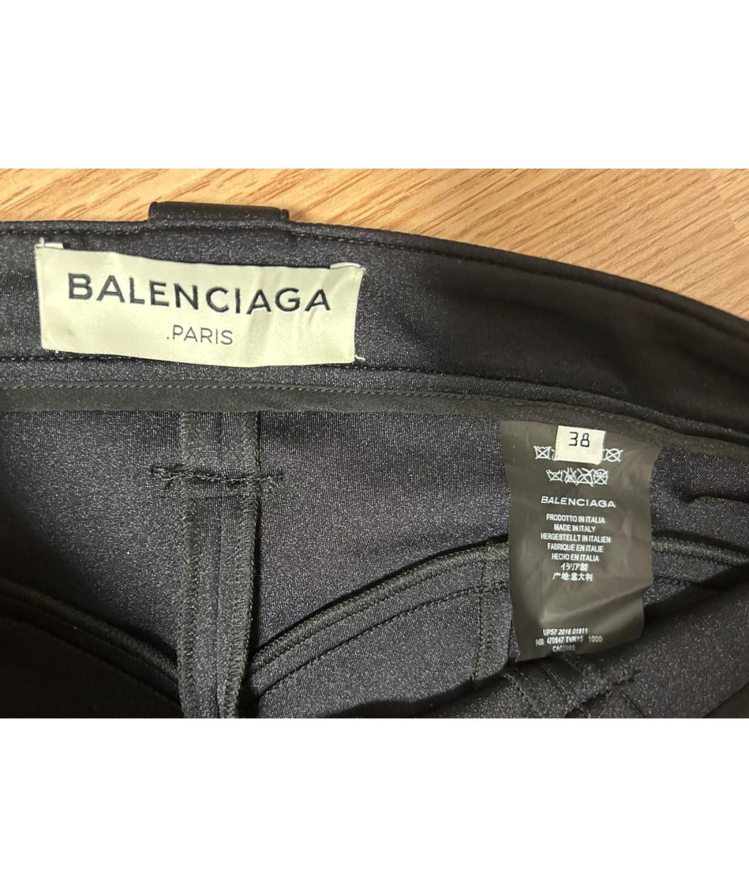 BALENCIAGA Черные ботфорты, фото 3