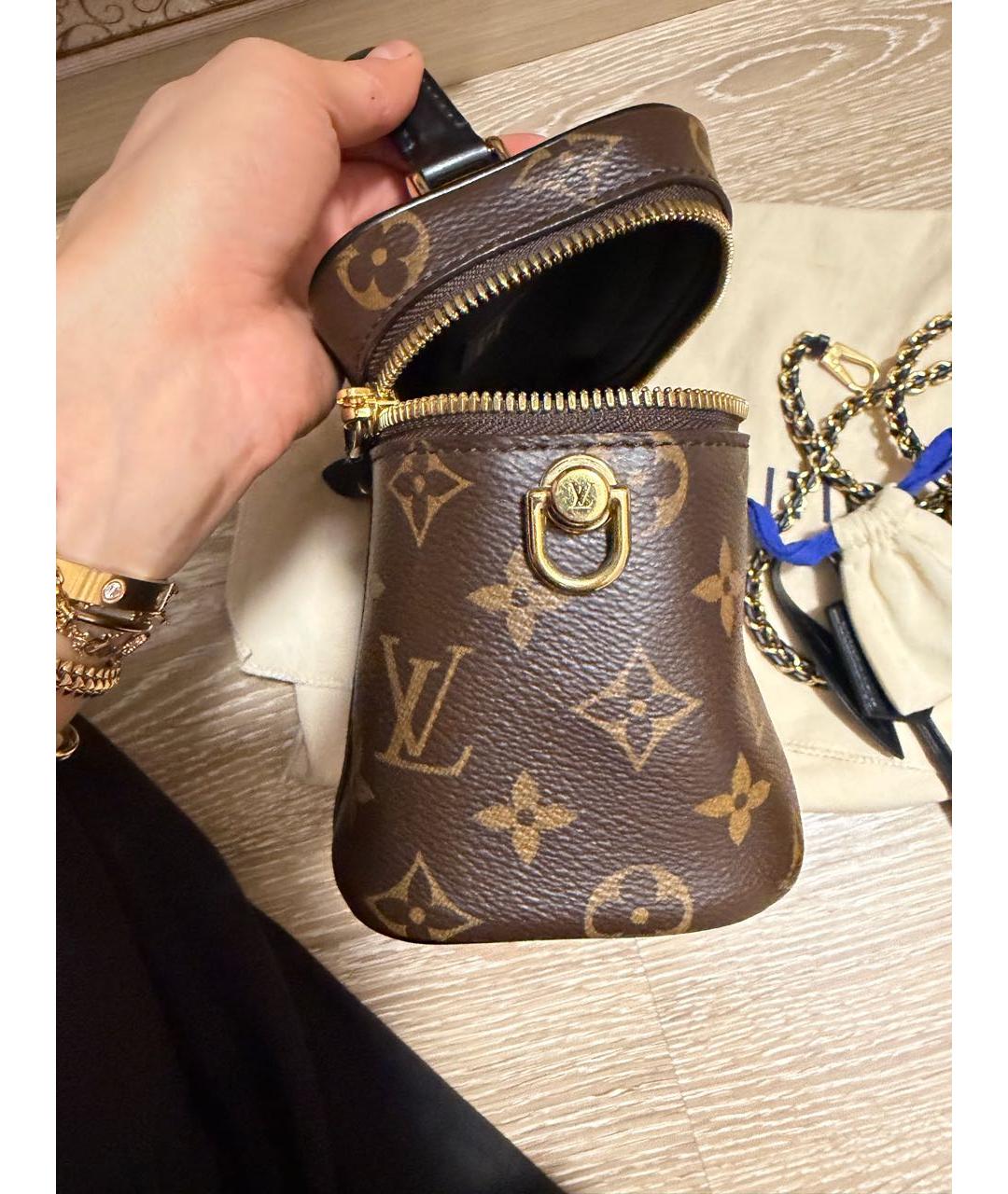 LOUIS VUITTON Коричневая сумка через плечо, фото 2