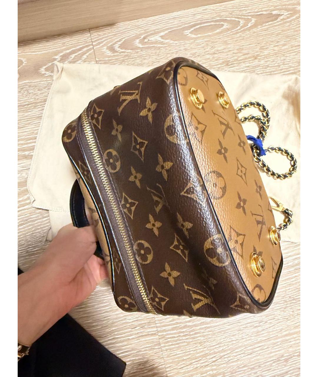 LOUIS VUITTON Коричневая сумка через плечо, фото 7